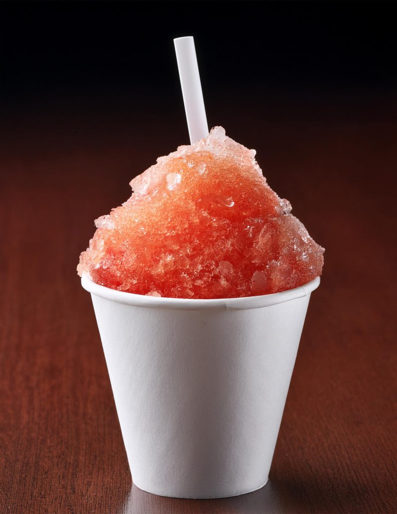 Fluffy cotton candy spun at Fluffy Sweets & Snow in San Fernando Valley.